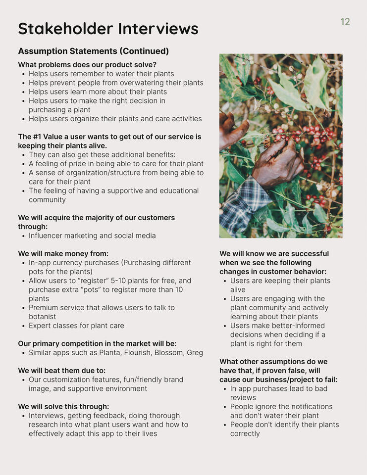 Stakeholder Interviews 2