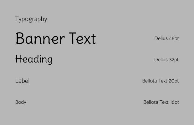 BeeJeweled&#39;s Typography